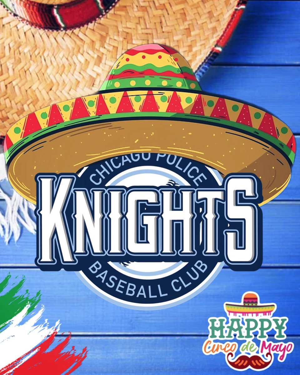 Happy Cinco de Mayo from your CPD Knights Baseball Club! Today we celebrate culture, heritage, and the spirit of resilience. ¡Feliz Cinco de Mayo! #CPDKnightsBaseball #OneTeam #CincoDeMayo