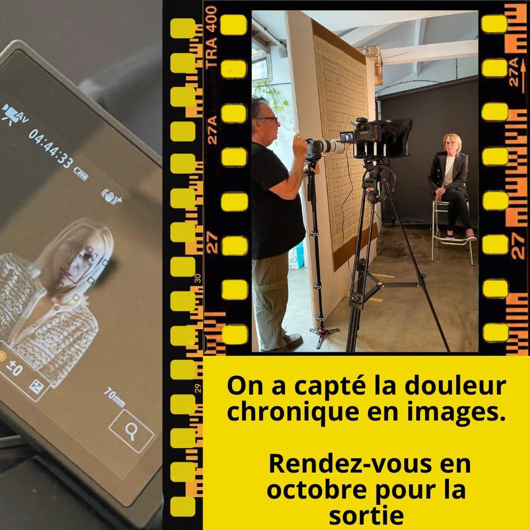 📆 Aujourd’hui, l’AFVD a tourné un clip 🎥 pour sensibiliser à ces douleurs qu’on ne voit pas 👀🤫, mais qui changent une vie. 

Malades, aidants, élus : on était là, ensemble, pour rendre visible l’invisible 🌱. 

🎬 Sortie prévue en octobre 🍿.