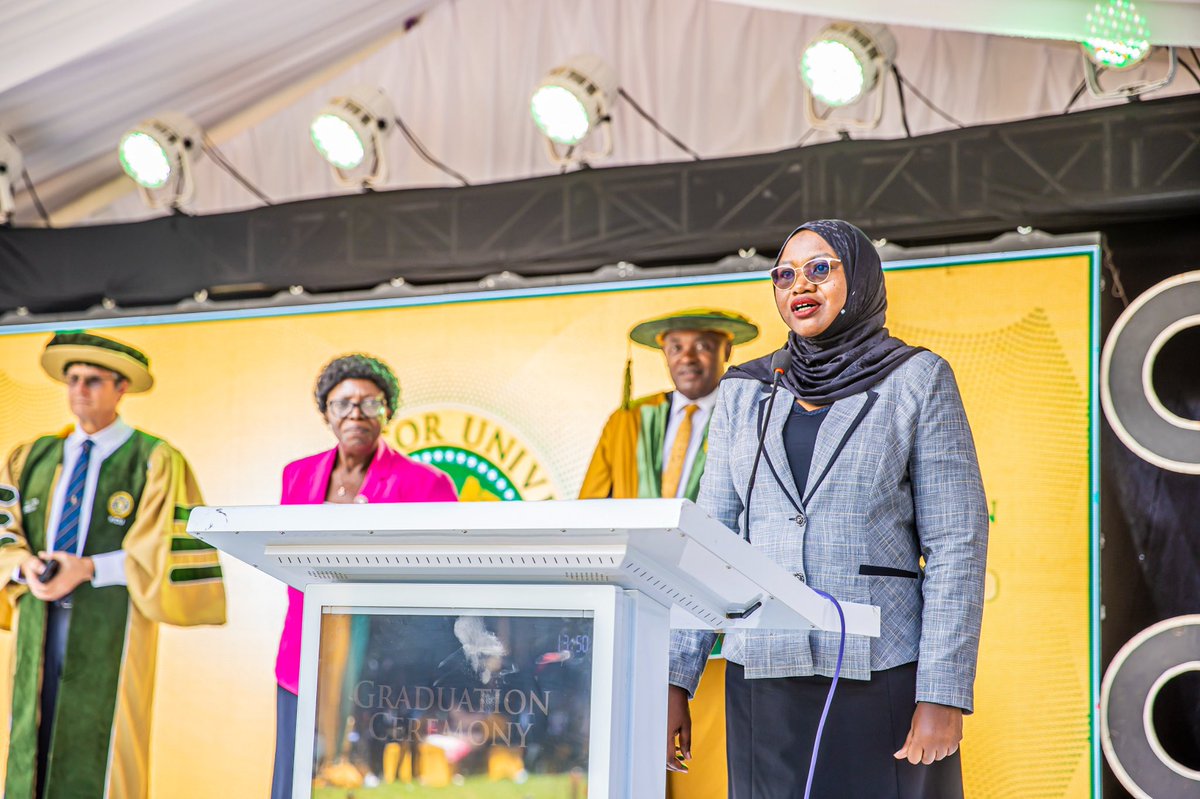 Sharifah Buzeki (@kccaed) on Twitter photo Was honored to attend the <a href="/KingCeasorUni/">King Ceasor University</a>βs 5th graduation ceremony where I urged the graduates to put into practice what they have learnt and be disciplined, the sky is the limit.
We welcome the graduates to the working environment, thank you for nurturing our young people ππ Was honored to attend the <a href="/KingCeasorUni/">King Ceasor University</a>βs 5th graduation ceremony where I urged the graduates to put into practice what they have learnt and be disciplined, the sky is the limit.
We welcome the graduates to the working environment, thank you for nurturing our young people ππ
