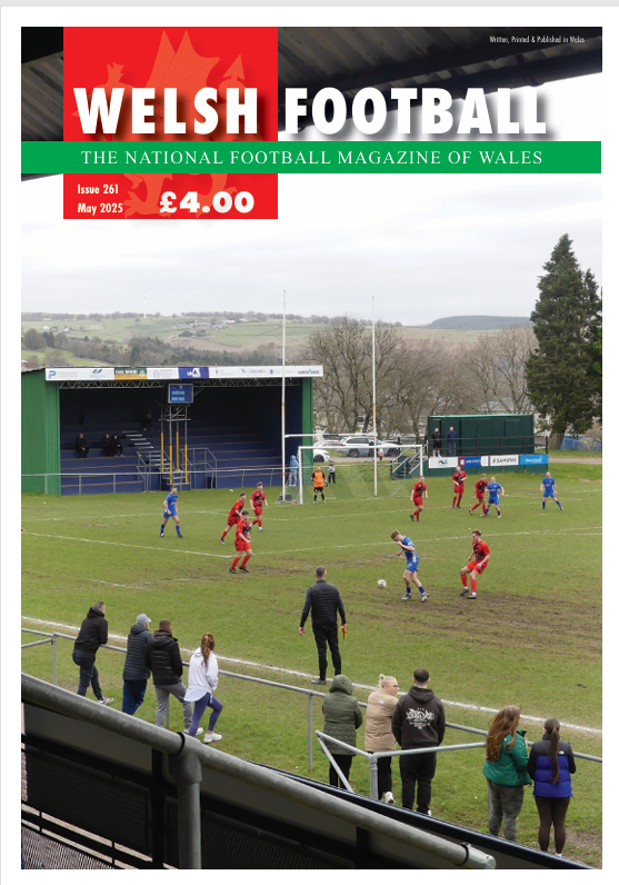 David Collins (@collinswfm) on Twitter photo The May issue of Welsh Football magazine (#261) will be published tomorrow. Includes centre-spread on the FAW Amateur Trophy final, spotlight on <a href="/LLANRWSTUTD_FC/">CPD LLANRWSTUTD FC</a> and much more.
I'll have copies on sale at <a href="/CDraconians/">Cardiff Draconians</a> v <a href="/CefnCribwrFC/">Cefn Cribwr FC</a> tomorrow evening. The May issue of Welsh Football magazine (#261) will be published tomorrow. Includes centre-spread on the FAW Amateur Trophy final, spotlight on <a href="/LLANRWSTUTD_FC/">CPD LLANRWSTUTD FC</a> and much more.
I'll have copies on sale at <a href="/CDraconians/">Cardiff Draconians</a> v <a href="/CefnCribwrFC/">Cefn Cribwr FC</a> tomorrow evening.