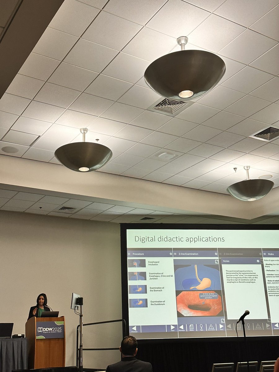 Fouad Jaber, MD, MS (@fouadsjaber) on Twitter photo ๐ซ Kicking off Day 3 <a href="/DDWMeeting/">Digestive Disease Week</a> with exciting talk by Dr. <a href="/richashuklaMD/">Richa Shukla</a> about virtual reality and augmented reality training in GI.
<a href="/bcm_gihep/">BCM Gastroenterology</a> <a href="/DDWMeeting/">Digestive Disease Week</a> <a href="/bcmhouston/">BCMHouston</a> <a href="/tmcddc/">TMC Digestive Diseases Center</a> #DDW2025 ๐ซ Kicking off Day 3 <a href="/DDWMeeting/">Digestive Disease Week</a> with exciting talk by Dr. <a href="/richashuklaMD/">Richa Shukla</a> about virtual reality and augmented reality training in GI.
<a href="/bcm_gihep/">BCM Gastroenterology</a> <a href="/DDWMeeting/">Digestive Disease Week</a> <a href="/bcmhouston/">BCMHouston</a> <a href="/tmcddc/">TMC Digestive Diseases Center</a> #DDW2025