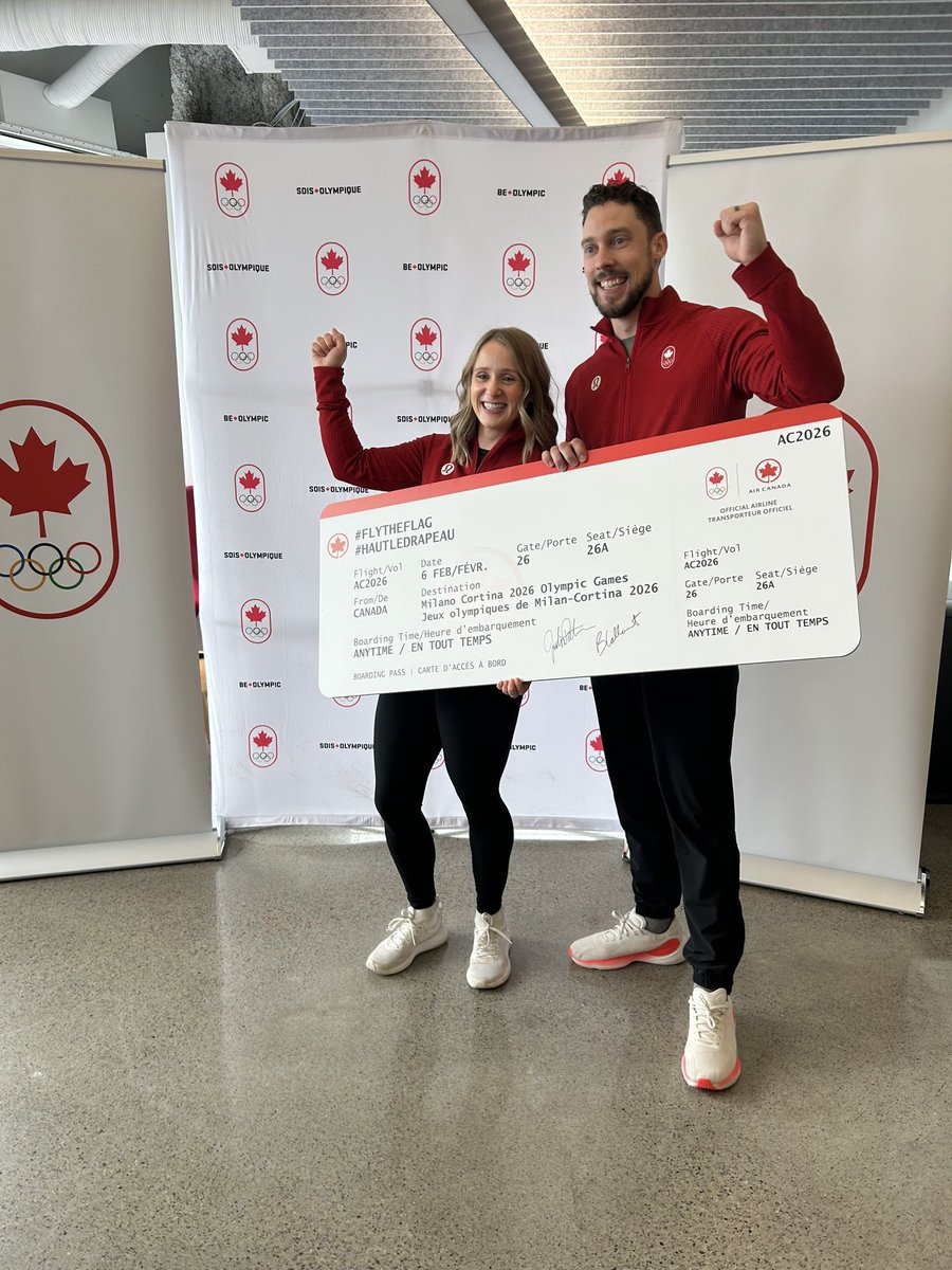 CBC Olympics (@cbcolympics) on Twitter photo Officially official <a href="/TeamCanada/">Team Canada</a> 🇨🇦
Curlers Brett Gallant and Jocelyn Peterman have punched their ticket to Milano-Cortina, officially being nominated to the team this morning Officially official <a href="/TeamCanada/">Team Canada</a> 🇨🇦
Curlers Brett Gallant and Jocelyn Peterman have punched their ticket to Milano-Cortina, officially being nominated to the team this morning