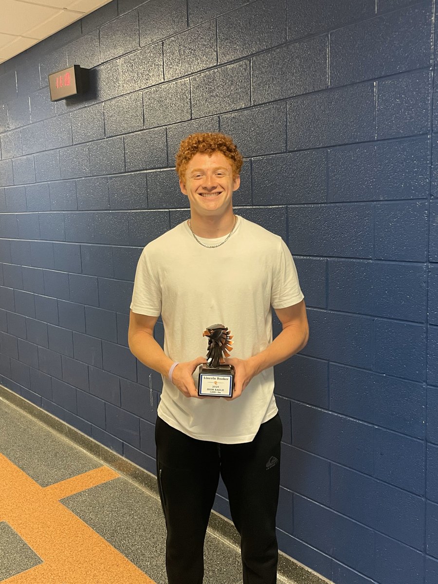 Congrats to Lincoln Booker for becoming an Iron Eagle! That makes 3 Booker Boys and 3 Iron Eagles that have come through our program.