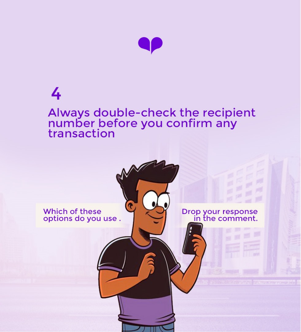 aidapay's tweet image. Avoid costly mistakes! Use these options to ensure you’re sending airtime and data to the right number, every single time 🤩

#SmartTips #AirtimeTransfer #DataDoneRight #AvoidErrors #aidapaysme #aidapaytrivia #omahlay #withyou #trending #informative #aidapay