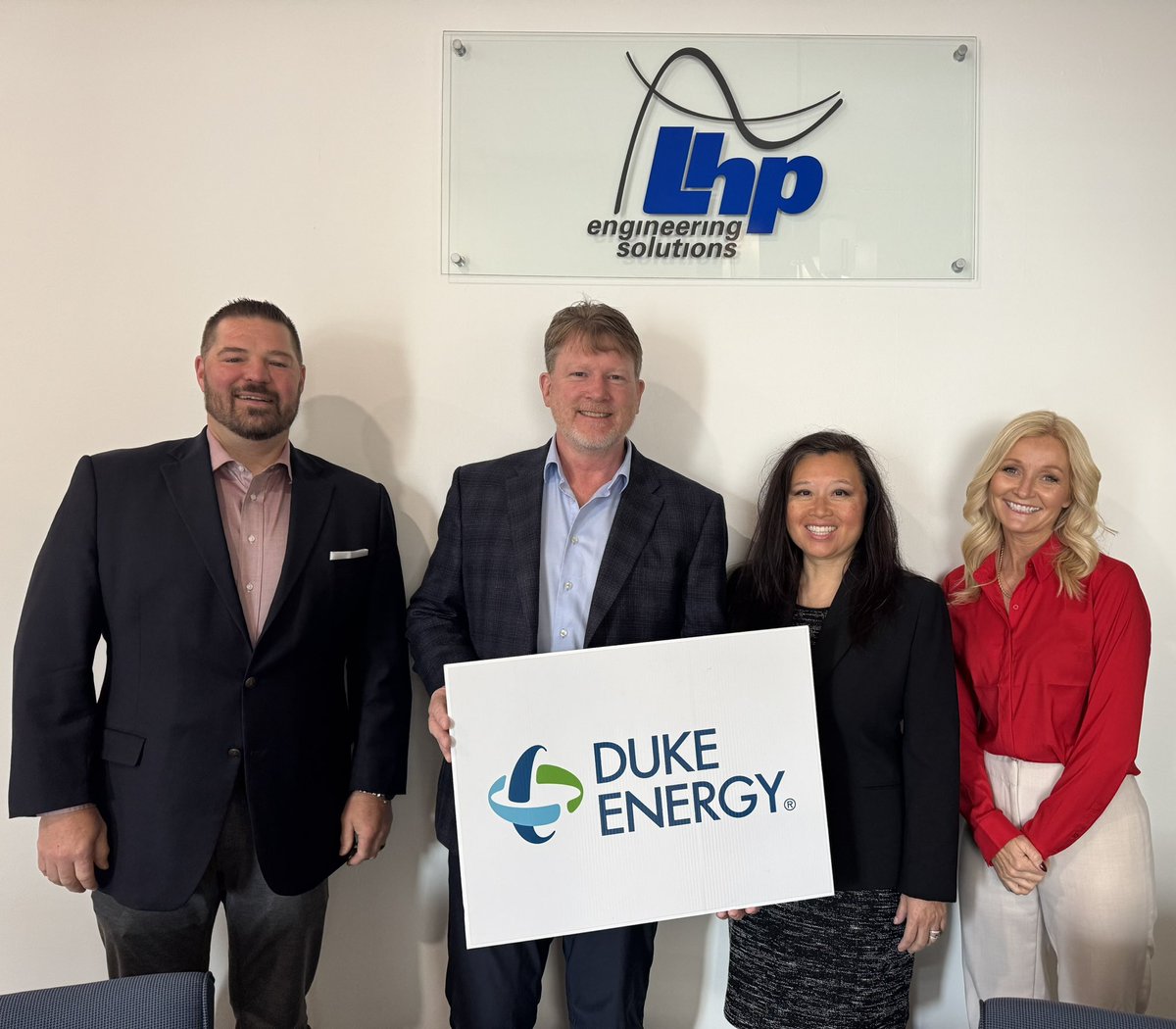 The <a href="/DukeEnergyIN/">Duke Energy Indiana</a> <a href="/DukeEnergy/">Duke Energy</a> foundation is excited to award an innovative solution grant to LHP engineering solutions. Their efforts in the energy efficiency space are inspiring! Anxious to see how their technology impacts the market in years to come.