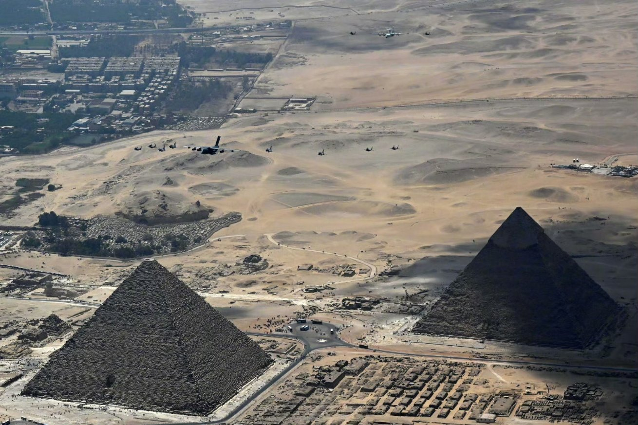 OSINTWarfare on X: More images from the “Eagles of Civilization 2025”  joint air exercise between the Egyptian Air Force (EAF) and the People's  Liberation Army Air Force (PLAAF), at the Egyptian Wadi