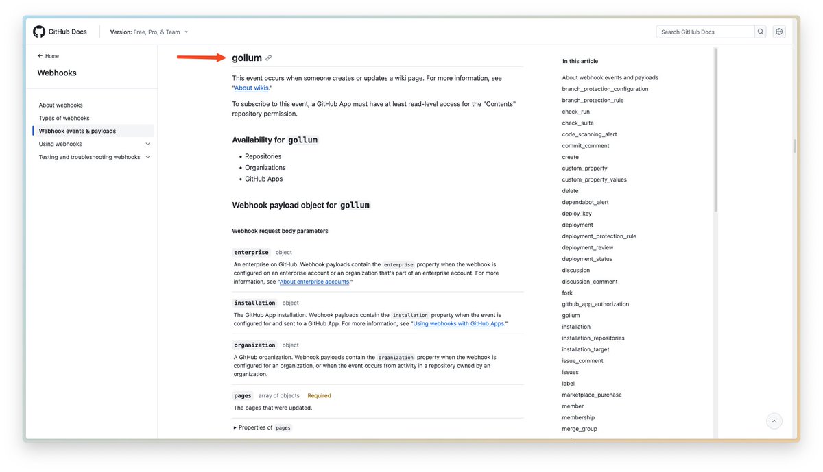 I think I am spending too much time on GitHub docs.

docs.github.com/en/webhooks/we…