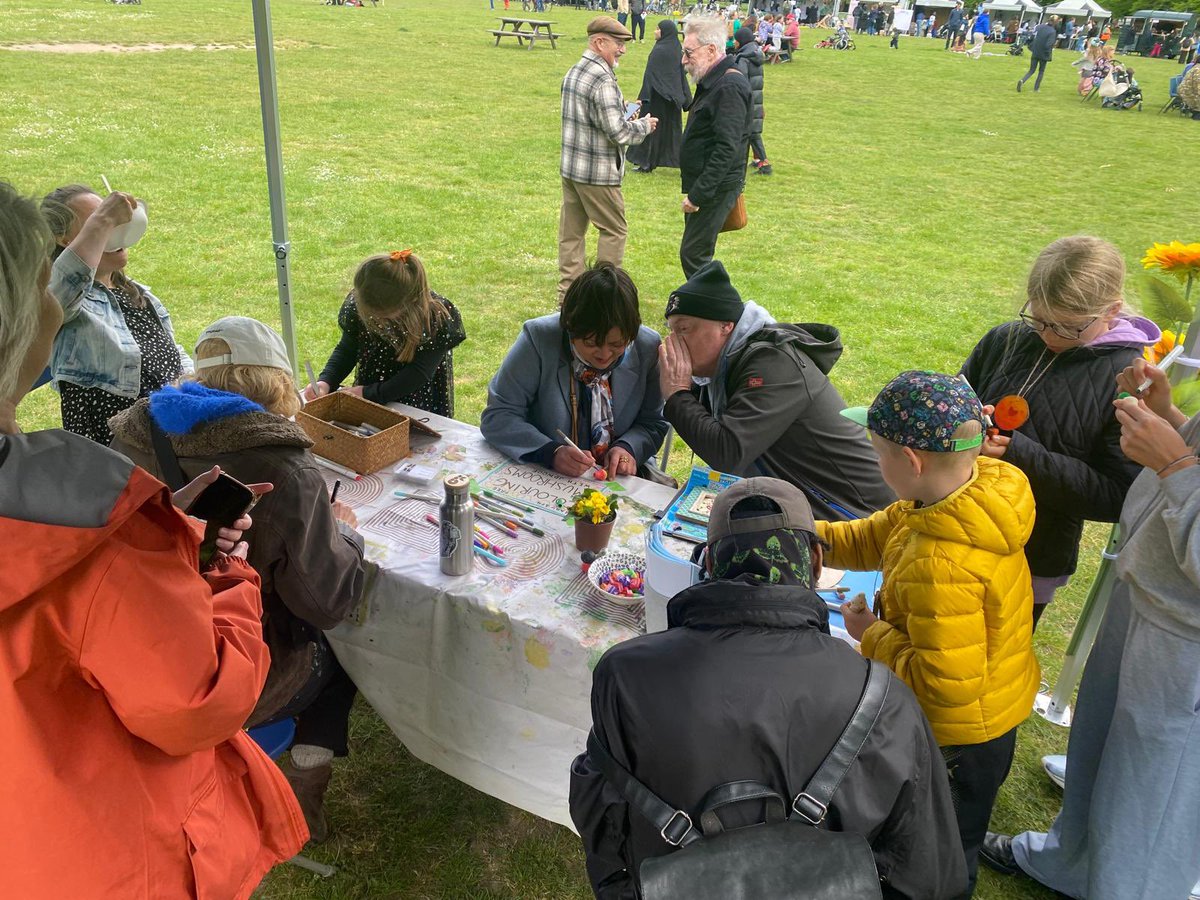 ByAnyGreens__'s tweet image. Some community health event photos from earlier today at @NewhamLondon  “Plashet Park” #GreenFair #CultureWithinNewham