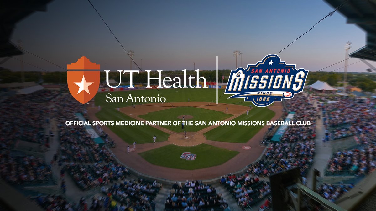 UT Health San Antonio (@uthealthsa) on Twitter photo "More than covering games" | @uthealthsa has been named the official sports medicine partner of the <a href="/missionsmilb/">San Antonio Missions Baseball</a>, strengthening our commitment to expert care, community wellness and support for athletes at every level.
Read more: bit.ly/4360dHC
<a href="/PresidentEighmy/">Taylor Eighmy</a> "More than covering games" | @uthealthsa has been named the official sports medicine partner of the <a href="/missionsmilb/">San Antonio Missions Baseball</a>, strengthening our commitment to expert care, community wellness and support for athletes at every level.
Read more: bit.ly/4360dHC
<a href="/PresidentEighmy/">Taylor Eighmy</a>