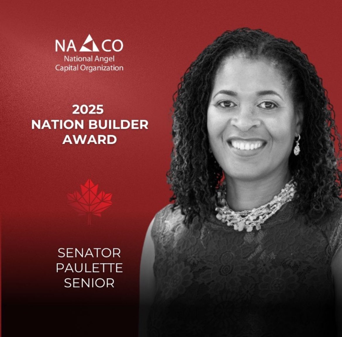 Senator Paulette Senior (@paulettesenior1) on Twitter photo Thank you <a href="/NACOCanada/">NACO Canada 🇨🇦</a> for this honour! Building a nation like Canada is an inclusive effort that I am proud to be a part of. I have seen firsthand that investing in women is investing in better world. I applaud NACO’s leadership to support entrepreneurs in Canada. Thank you <a href="/NACOCanada/">NACO Canada 🇨🇦</a> for this honour! Building a nation like Canada is an inclusive effort that I am proud to be a part of. I have seen firsthand that investing in women is investing in better world. I applaud NACO’s leadership to support entrepreneurs in Canada.