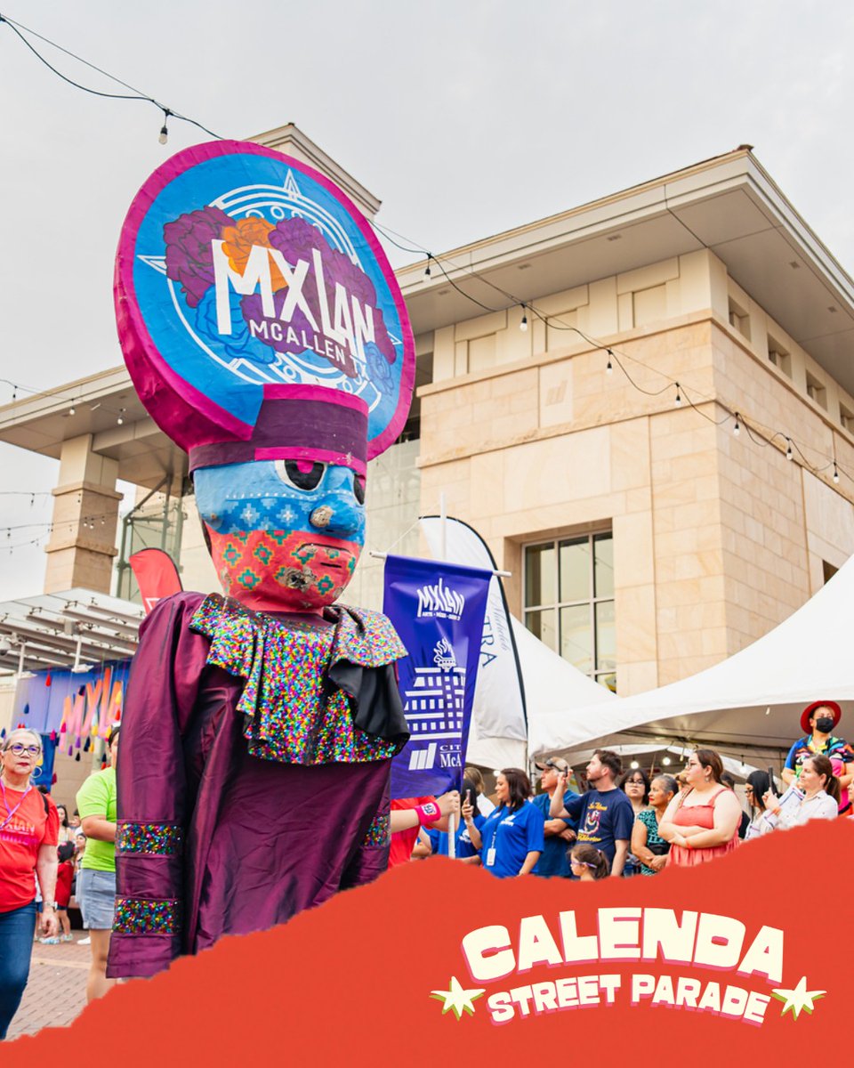 City of McAllen, TX (@cityofmcallen) on Twitter photo Get ready to dance through the streets!🕺💃
🗓️May 9 - May 11 <a href="/McAConventions/">McAConvention Ctr.</a>
The Calenda Street Parade is bursting with music, art and our culture.
🎟️ Tickets available at MXLAN.com
#MXLAN #WEARETHEFLOWERS Get ready to dance through the streets!🕺💃
🗓️May 9 - May 11 <a href="/McAConventions/">McAConvention Ctr.</a>
The Calenda Street Parade is bursting with music, art and our culture.
🎟️ Tickets available at MXLAN.com
#MXLAN #WEARETHEFLOWERS