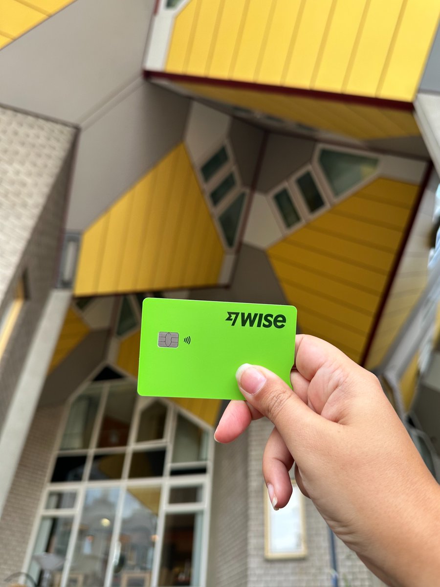 These houses: defying gravity. 
This card: defying hidden fees.