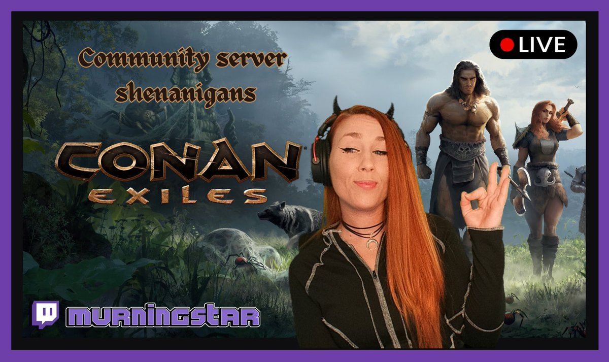 πΈοΈ πΈππππππππππ πΈοΈ (@murningstarr) on Twitter photo π΄Live with some more <a href="/ConanExiles/">Conan Exiles</a> !
Join us for some modded community server shenanigans over at #Twitch !π
twitch.tv/murningstar π΄Live with some more <a href="/ConanExiles/">Conan Exiles</a> !
Join us for some modded community server shenanigans over at #Twitch !π
twitch.tv/murningstar