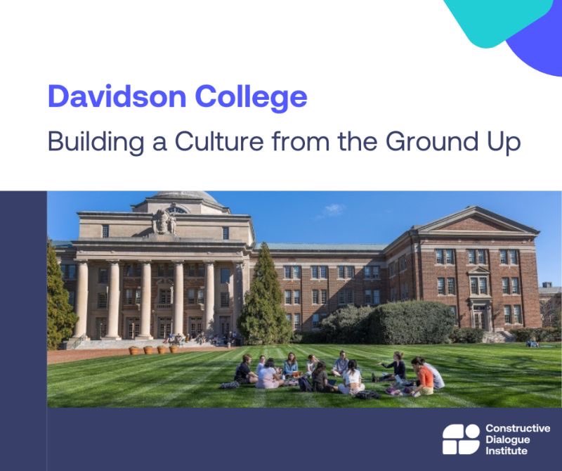 The DCI is honored to be featured in the Constructive Dialogue Institute’s new report, Building Cultures of Constructive Dialogue: A Blueprint for Campus Leaders. constructivedialogue.org/articles/buili…
#HigherEducation #CultureofConstructiveDialogue