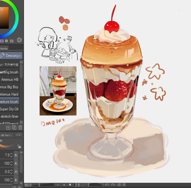 Omeliny's tweet image. — Practica de parfaitttt (๑&amp;gt;؂•̀๑) ☆