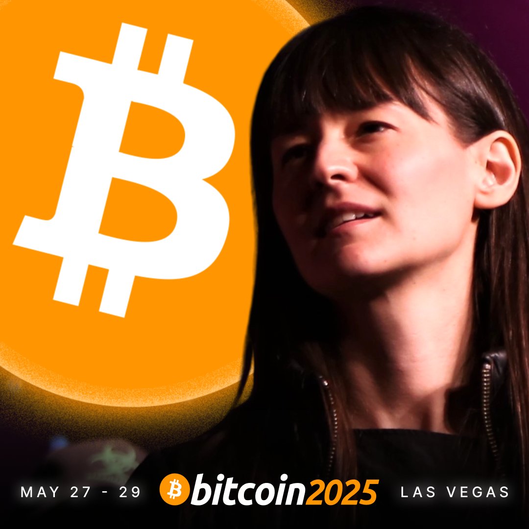 LIGHTNING LABS FOUNDER & CEO ELIZABETH STARK TO SPEAK AT #BITCOIN 2025 ⚡️  