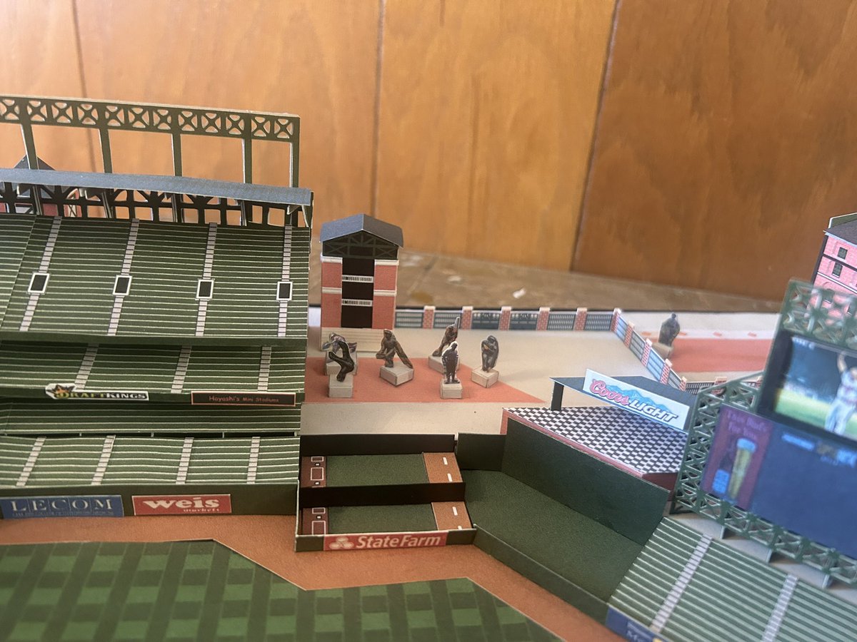 Part 2 of my Camden Yards paper stadium from <a href="/lancehayashi/">lrh</a> Thank you so much! It is beyond what I ever expected! <a href="/Orioles/">Baltimore Orioles</a> <a href="/CalRipkenJr/">Cal Ripken, Jr.</a> <a href="/baltimoresun/">The Baltimore Sun</a> <a href="/CamdenChat/">Camden Chat</a>