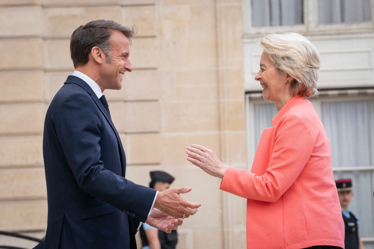 Emmanuel Macron (@emmanuelmacron) on Twitter photo With President <a href="/vonderleyen/">Ursula von der Leyen</a>, following the launch of our “Choose Europe for Science” initiative.
Europe is asserting its interests and positioning itself as a continent of attractiveness. Innovation, science, and research are essential pillars of our vision. With President <a href="/vonderleyen/">Ursula von der Leyen</a>, following the launch of our “Choose Europe for Science” initiative.
Europe is asserting its interests and positioning itself as a continent of attractiveness. Innovation, science, and research are essential pillars of our vision.