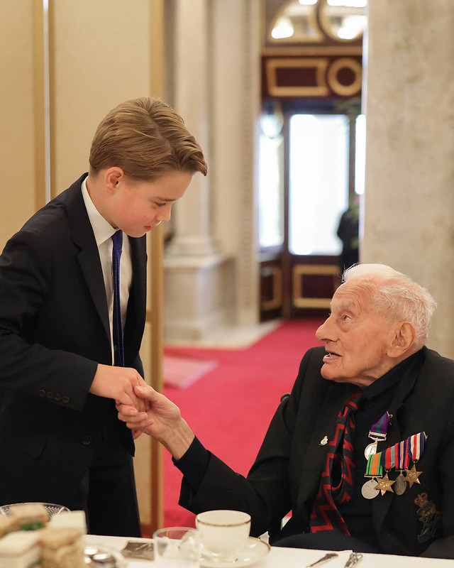 George is growing into a fine young man
#VEday80