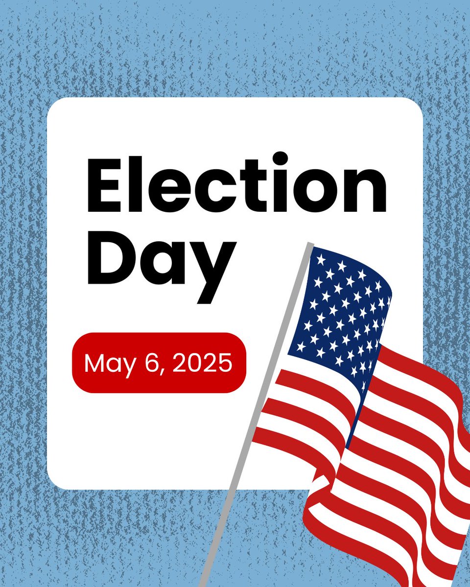 🇺🇸 It’s Election Day—time to cast your vote and let your voice be heard! 🗣️