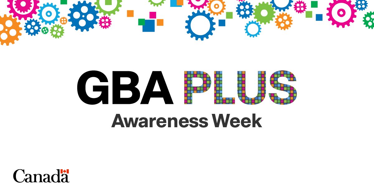 It’s GBA+ Awareness Week! Check out the events planned by your department to ensure you’re following inclusive practices to effectively design and deliver services to Canadians.

Resources: canada.ca/en/women-gende…