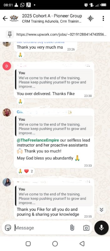 FikeDove's tweet image. When it was time to click End Meeting, I hesitated.
Nobody wanted to leave. Neither did I. The bond, the hunger to learn, the growth I witnessed was real.
This was more than training. It was transformation.
#wittyautomations #aiautomationtools #automation