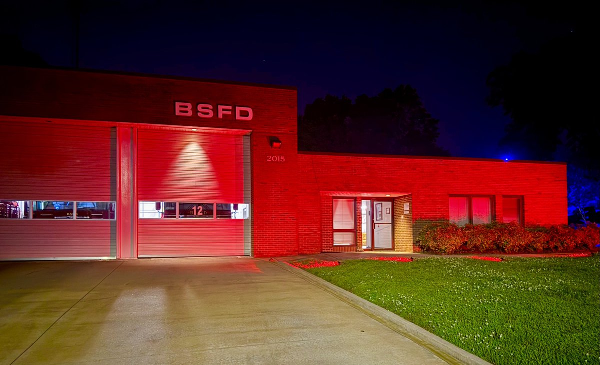 Every <a href="/BSFD_Greenville/">Boiling Springs Fire District</a> station lit up red for #LightTheNight2025 to honor fallen firefighters.

Thank you to all who paused, reflected, and remembered their sacrifice. Our community stands together.

#FireHero2025 #NeverForget #bsfd_greenville #CommunityRiskReduction