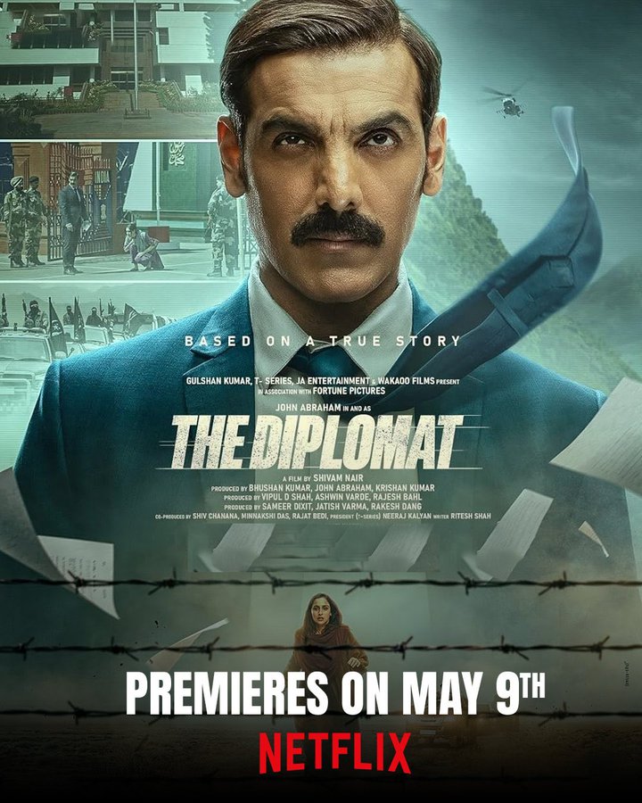 DIGITAL OTT PLATFORM (@digital_ott) on Twitter photo #TheDiplomat Premieres On <a href="/NetflixIndia/">Netflix India</a> From MAY 9 . .
#TheDiplomatOnNetflix
#JohnAbraham #Sadia #Prapti #Netflix
Follow ✴️ <a href="/Digital_OTT/">DIGITAL OTT PLATFORM</a> #TheDiplomat Premieres On <a href="/NetflixIndia/">Netflix India</a> From MAY 9 . .
#TheDiplomatOnNetflix
#JohnAbraham #Sadia #Prapti #Netflix
Follow ✴️ <a href="/Digital_OTT/">DIGITAL OTT PLATFORM</a>