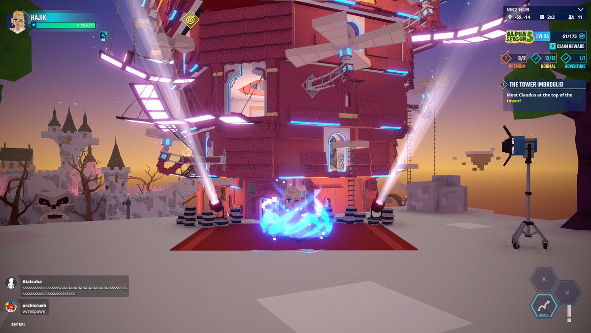 Rate my catwalk in <a href="/TheSandboxGame/">The Sandbox</a> tsbga.me/TheSandbox #AlphaSeason5