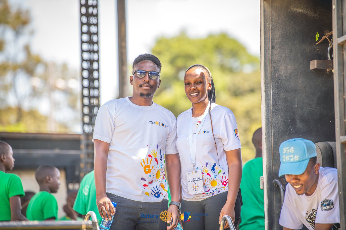 rotaract254's tweet photo. Hearts out, hands in — we showed up for love, joy, and inclusion!
Rotaract Kenya joined the 43rd Sunshine Rally this past Saturday, bringing boundless energy and compassion to over 8,000 incredible children with disabilities.
#43rdSunshineRally
#BeTheSunshine
#RotaractKe https://t.co/rnXM8Qf4KE