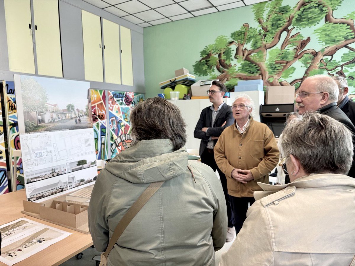 Découverte du projet d’extension et de rénovation du centre socio-culturel de Watten dont les travaux pourraient débuter en 2026.