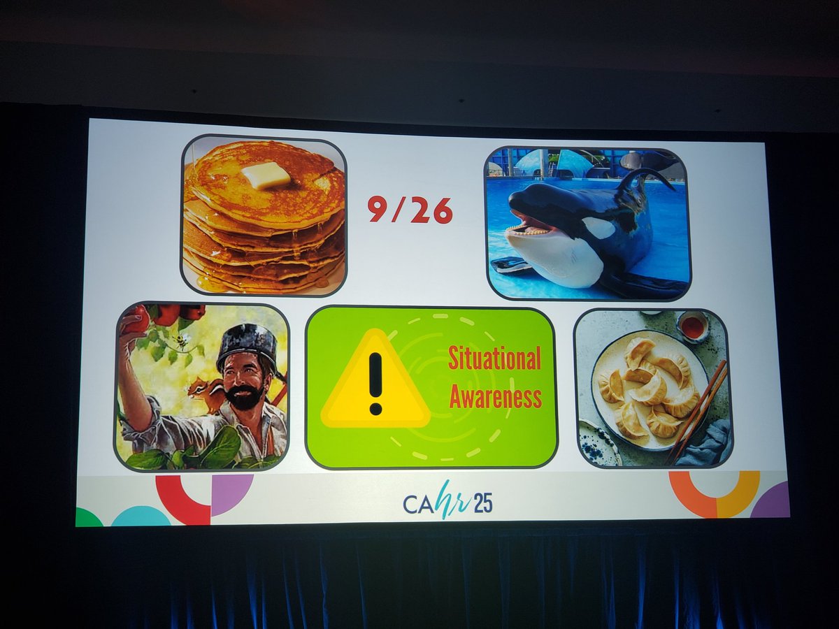 betsyharmse's tweet photo. What do these things have in common? They share an appreciation day with HR Appreciation Day (AND my birthday 🎂)! We are worth celebrating &amp; need to celebrate ourselves more. "We have such a huge opportunity to positively affect so many people's lives." ~Julie Develin #CAHR25 https://t.co/BVsX5jWz3C