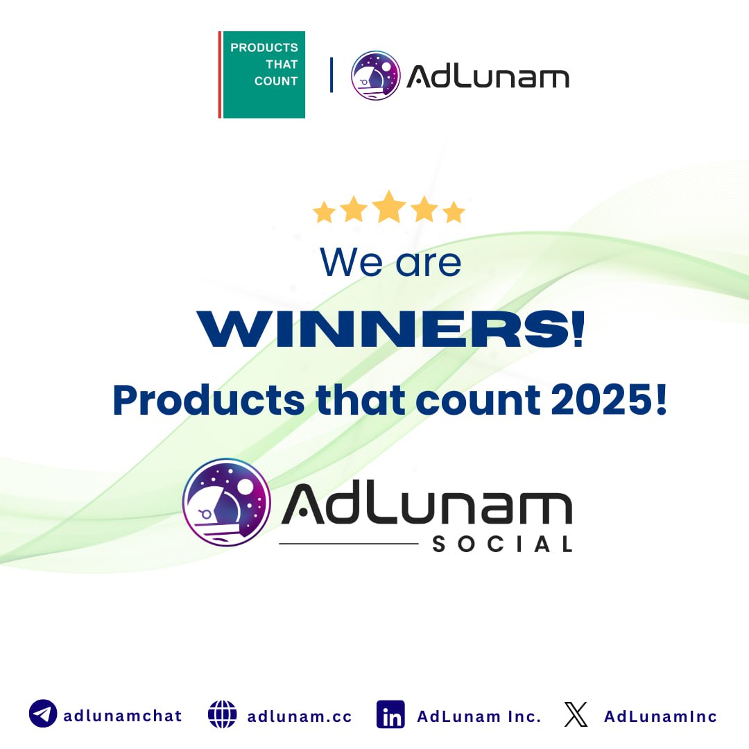 AdLunam, Inc. (@adlunaminc) on Twitter photo 🎉 We’re thrilled to share that <a href="/AdLunamInc/">AdLunam, Inc.</a> has won a 2025 Q1 Product Award from <a href="/ProductsCount/">Products That Count</a>! 🏆🚀
This honor recognizes the most impactful innovations powering product success — and we’re proud to stand among industry leaders shaping the future of tech. 🌍✨
Huge thanks to 🎉 We’re thrilled to share that <a href="/AdLunamInc/">AdLunam, Inc.</a> has won a 2025 Q1 Product Award from <a href="/ProductsCount/">Products That Count</a>! 🏆🚀
This honor recognizes the most impactful innovations powering product success — and we’re proud to stand among industry leaders shaping the future of tech. 🌍✨
Huge thanks to