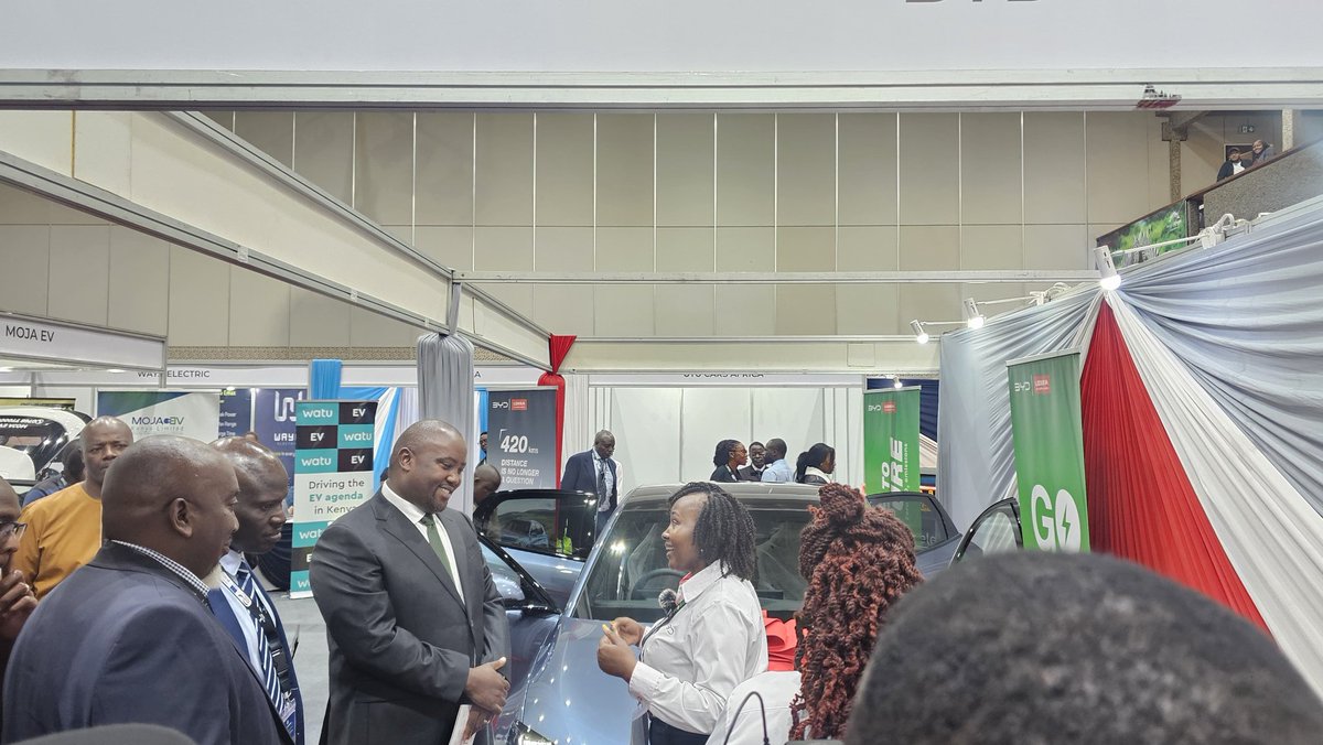 BydKenya's tweet image. Did you know that BYD is the world’s leading manufacturer of Electric vehicles &amp;amp; the global expertise and products are right here in Kenya. Join us at the 3rd Annual E-Mobility Stakeholders Conference &amp;amp; Expo from 5–6 May 2025 at KICC  #DriveToTheFuture