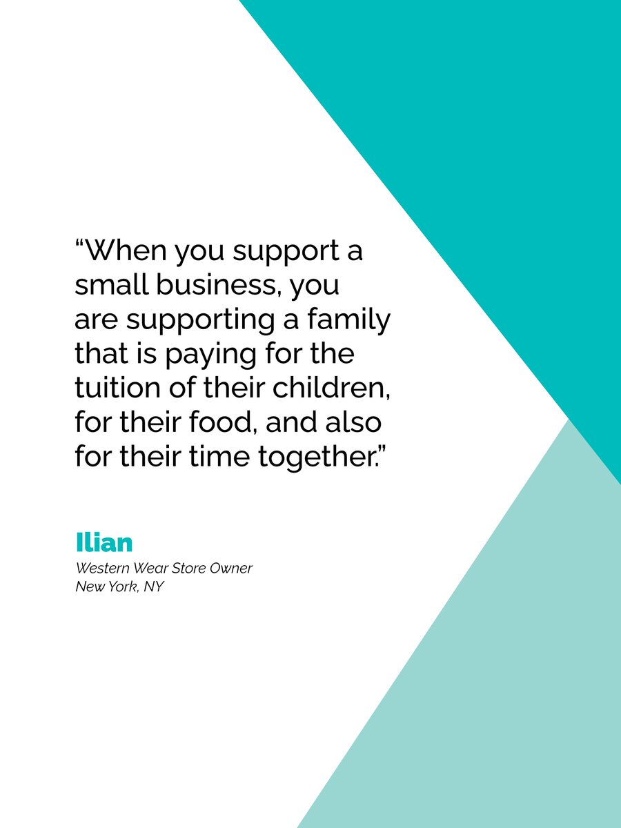 Small businesses do more than generate income—they are investments in a better future.

Supporting entrepreneurs gives families the chance to provide education to their children, build generational wealth, and create opportunities for economic mobility. #SmallBusinessWeek