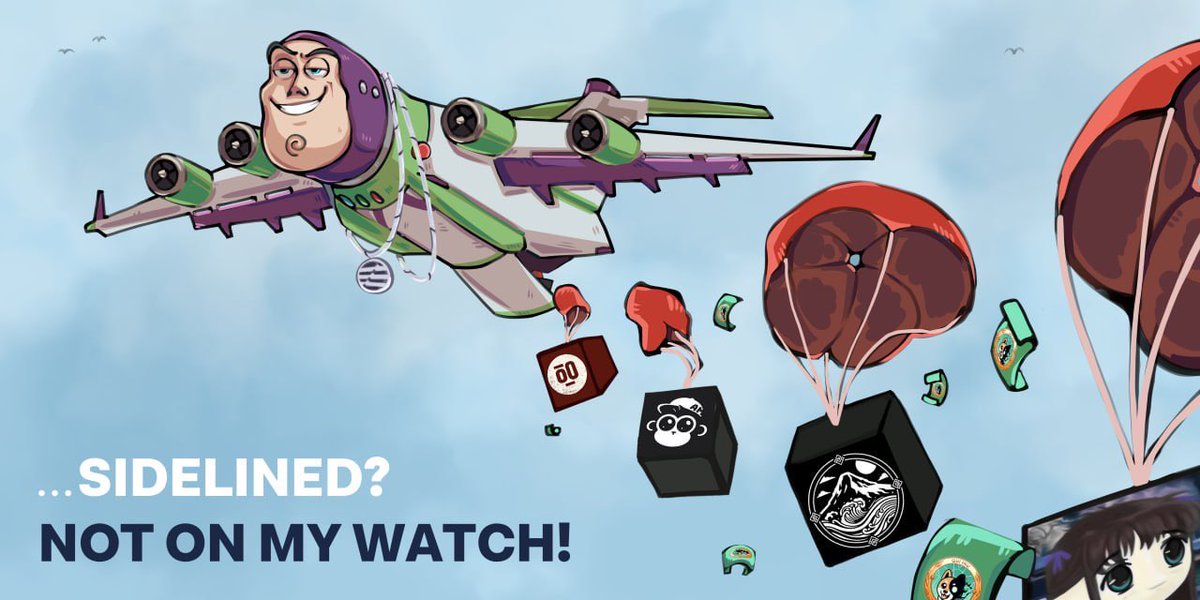 Sidelined (CTO Arc) (@sidelinedapt) on Twitter photo Sidelined Airdrop Alert! 🚀
We’re distributing $SIDELINED tokens to top Aptos communities:
<a href="/AptosMonkeys/">Aptos Monkeys | ACT II</a>, <a href="/guiinuonaptos/">GUI INU☠️</a>, <a href="/theloonies_nft/">The Loonies</a>, <a href="/AmaterasuSekai/">Amaterasu</a>, and <a href="/MiladyOnApt/">𝙏𝙔𝙋𝙀 𝘼 🌐</a>
Check your wallets! Don't get Sidelined! Sidelined Airdrop Alert! 🚀
We’re distributing $SIDELINED tokens to top Aptos communities:
<a href="/AptosMonkeys/">Aptos Monkeys | ACT II</a>, <a href="/guiinuonaptos/">GUI INU☠️</a>, <a href="/theloonies_nft/">The Loonies</a>, <a href="/AmaterasuSekai/">Amaterasu</a>, and <a href="/MiladyOnApt/">𝙏𝙔𝙋𝙀 𝘼 🌐</a>
Check your wallets! Don't get Sidelined!