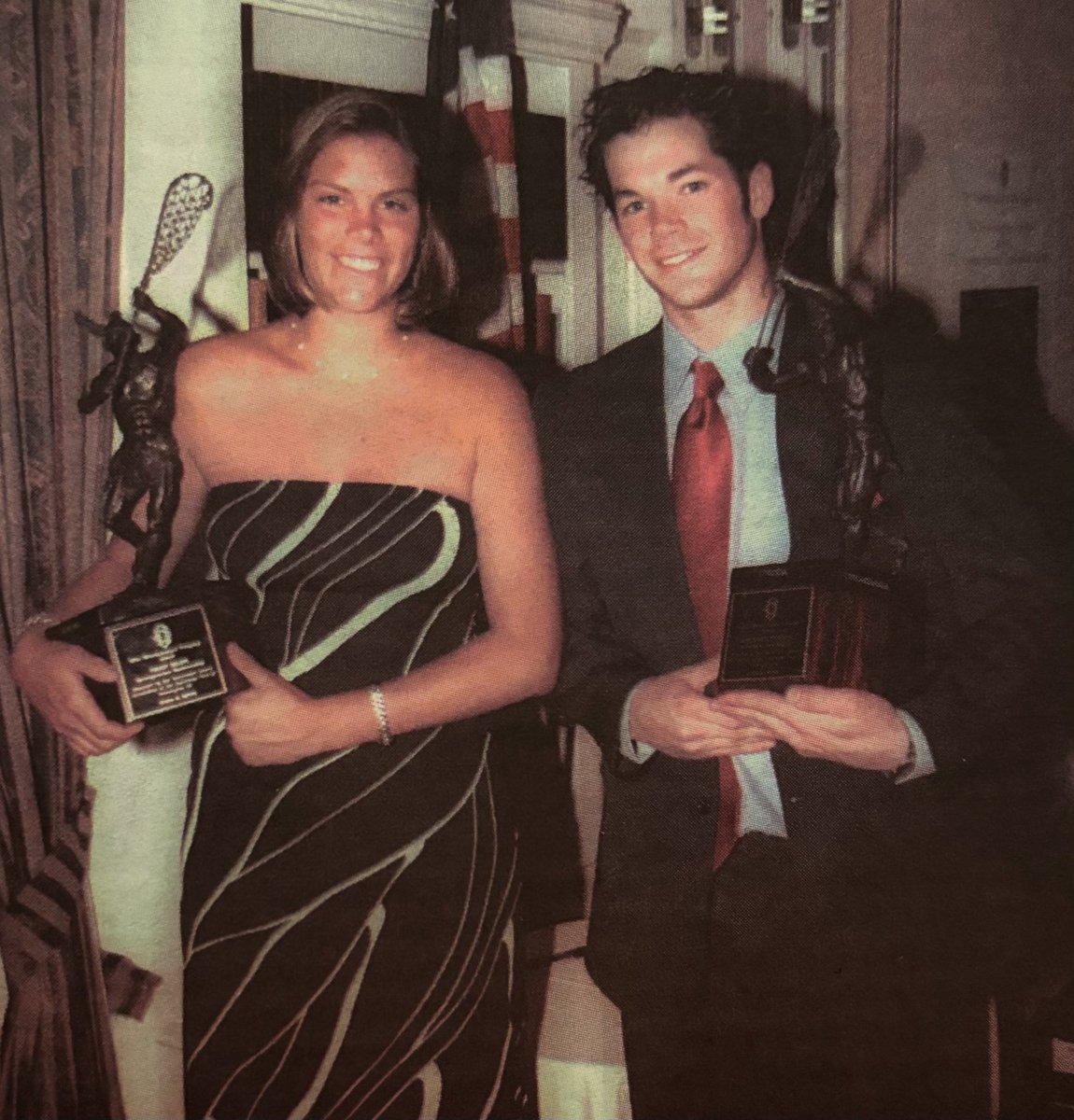 2002 Tewaaraton Award Winners
Erin Elbe - Georgetown 
Mike Powell - Syracuse