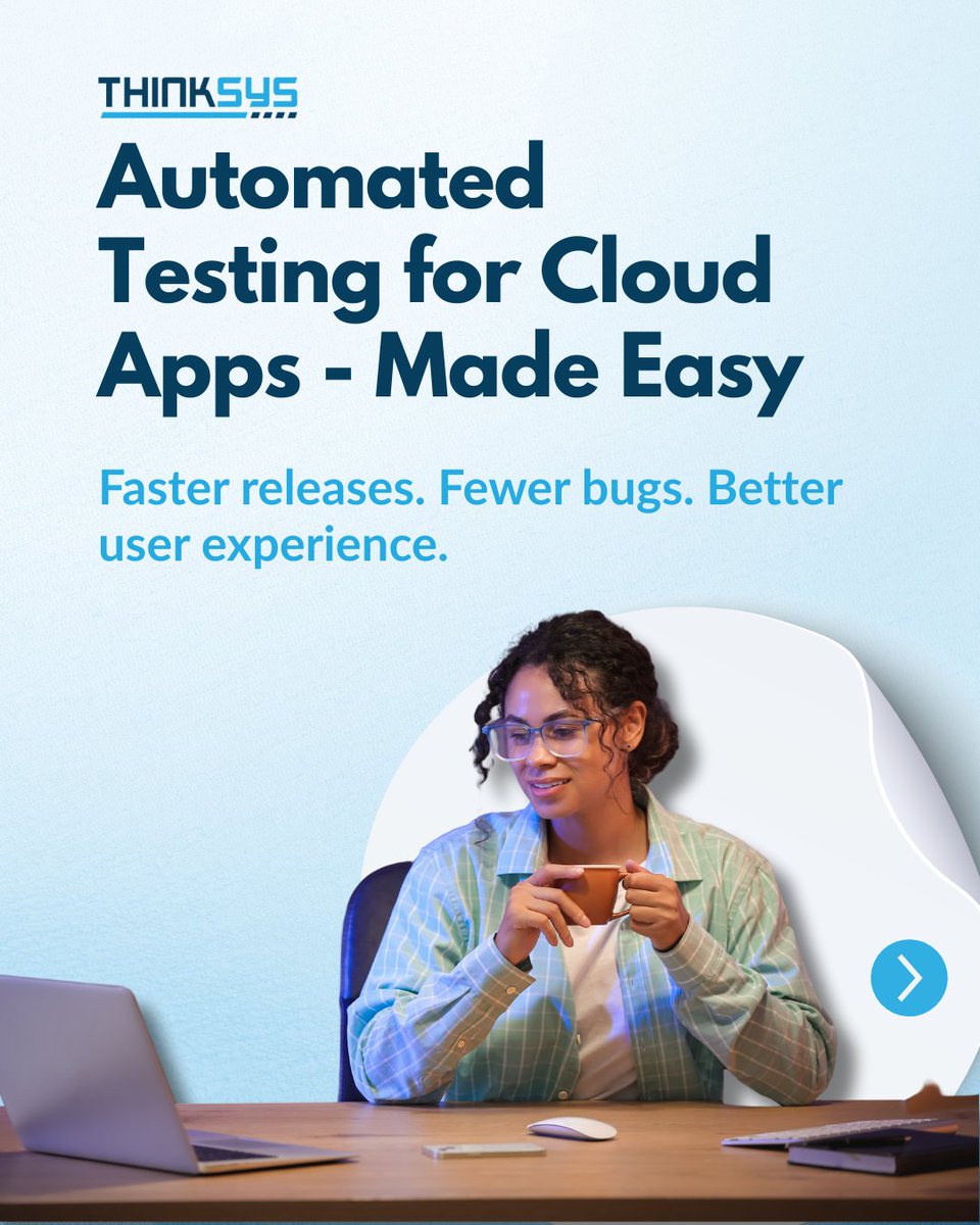 thinksysinc's tweet image. Ready to automate your QA?

Let ThinkSys help you build faster, smarter, bug-free cloud apps.
thinksys.com/qa-testing/sof…

#CloudTesting #AutomatedQA #SoftwareTesting #QAAutomation #ThinkSys