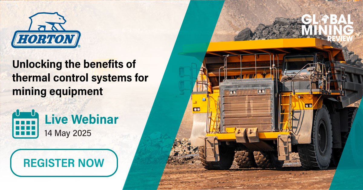 Our <a href="/Mining_Review/">Global Mining Review</a> webinar is next week! Don’t miss out!!!!~
Sign up here: bit.ly/3XwFJp
#GMR #Mining #MiningInnovation #ThermalControl #HORTON #MiningTechnology