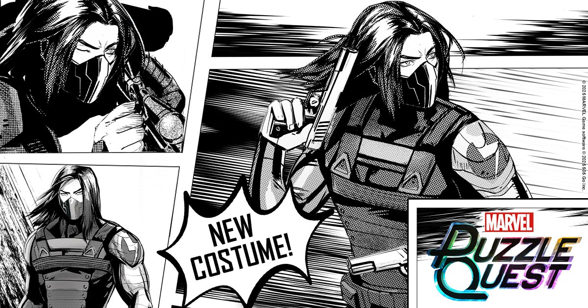 📖5-Star Winter Soldier's newest costume jumped straight out of a Manga! Check out this awesome sale today! 📖