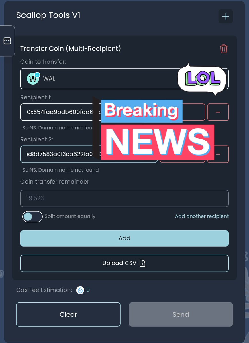 Some People might ask Is <a href="/Scallop_io/">Scallop</a> only used for Borrowing, Lending, Staking and limited to other De-Fi Related Activities?🤔

Well it's not limited to other De-Fi Related Activities, let me show you.👇🏽

I present to you SCALLOP TOOLS.⚒️
Under Scallop Tools we have tools for