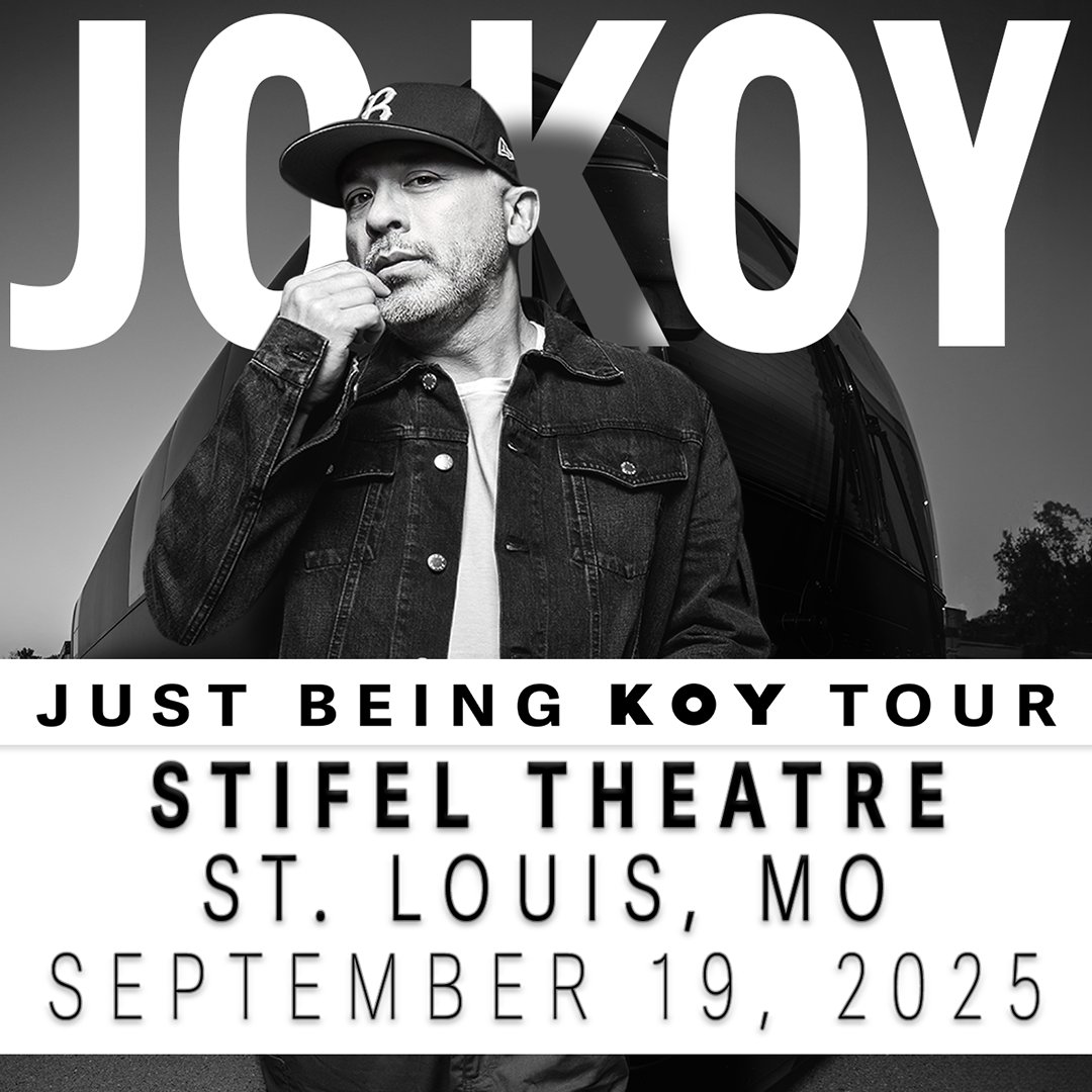 JUST ANNOUNCED 🎙️ Jo Koy brings the Just Being Koy Tour to Stifel Theatre on September 19! 

Tickets on sale this Friday, May 9 @ 12pm: bit.ly/4iHn8ia