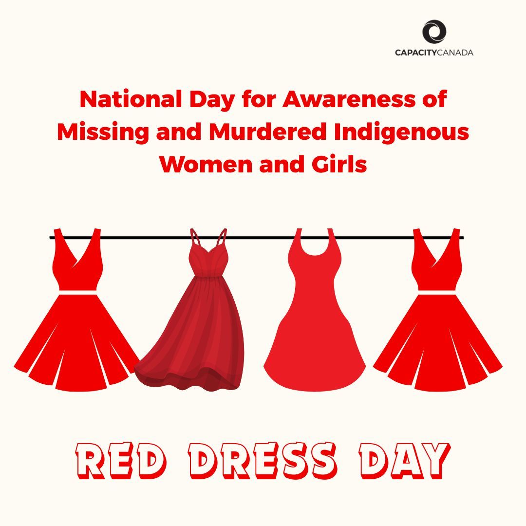 Today, we wear red to honor and remember Missing and Murdered Indigenous Women and Girls. Their lives matter. Their voices must be heard. 🧡

 #RedDressDay #MMIWG