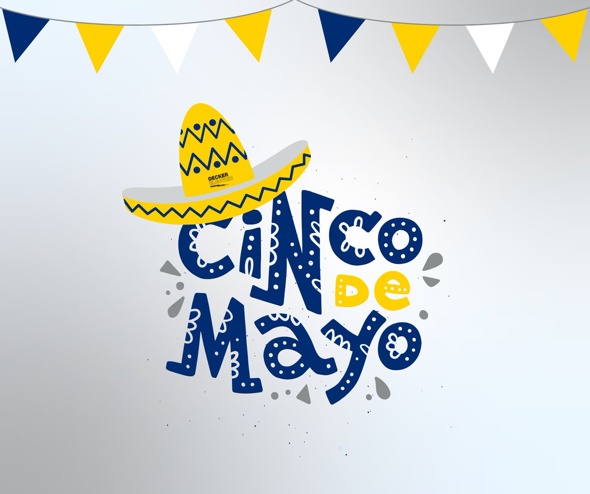 If you’re not having fun, you’re doing it wrong. 🌮

#DeckerElectric #CincoDeMayo #Celebrate #Fiesta