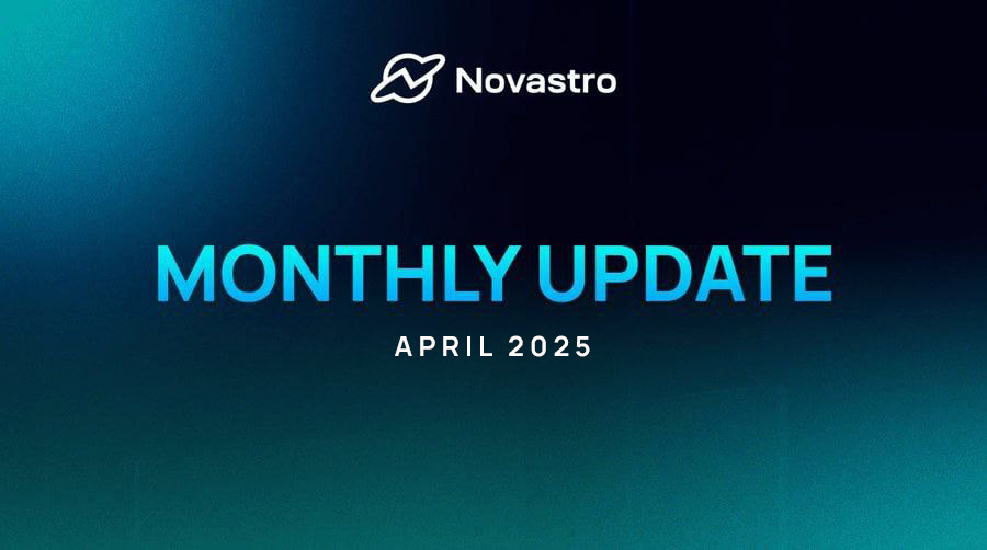 We rolled into Q2 with no brakes.

From real-world conversations in Dubai to new partners and half a million Novastars, the momentum kept building. 

Here’s a quick look at what we pulled off last month 🧵