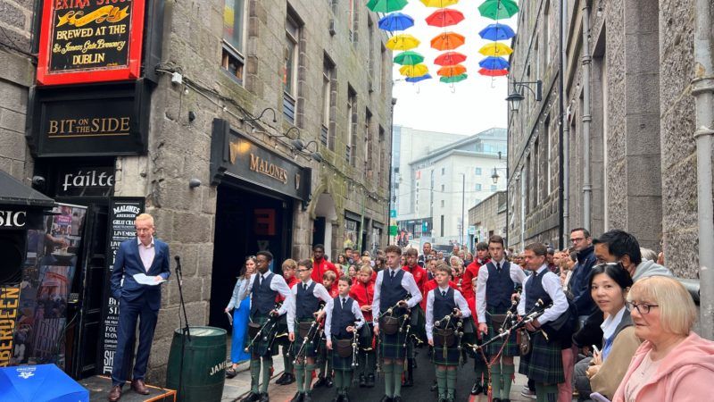 Aberdeen Inspired (@abdninspired) on Twitter photo The colourful Umbrella Project is back on Shiprow to brighten Aberdeen’s summer and celebrate neurodiversity ☂️🌈
The canopy is up, and the official launch event happens tomorrow – Tuesday 6 May!
Full story: buff.ly/FxVZvMT
<a href="/ADHDFoundation/">The Neurodiversity Charity ADHD Foundation</a> The colourful Umbrella Project is back on Shiprow to brighten Aberdeen’s summer and celebrate neurodiversity ☂️🌈
The canopy is up, and the official launch event happens tomorrow – Tuesday 6 May!
Full story: buff.ly/FxVZvMT
<a href="/ADHDFoundation/">The Neurodiversity Charity ADHD Foundation</a>