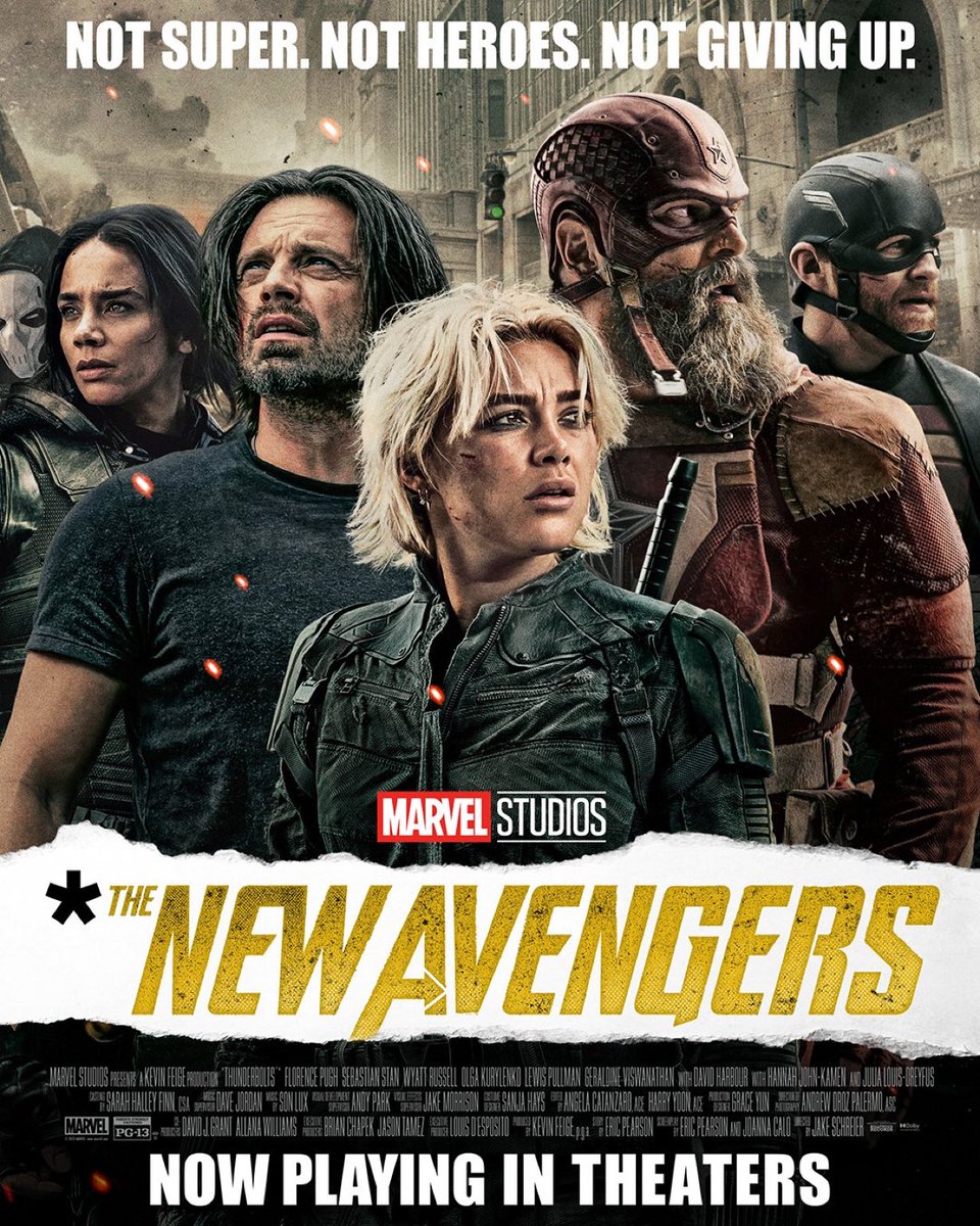 therealsupes's tweet photo. Marvel has officially retitled Thunderbolts* to The New Avengers!!! https://t.co/lFGC1u5zPs
