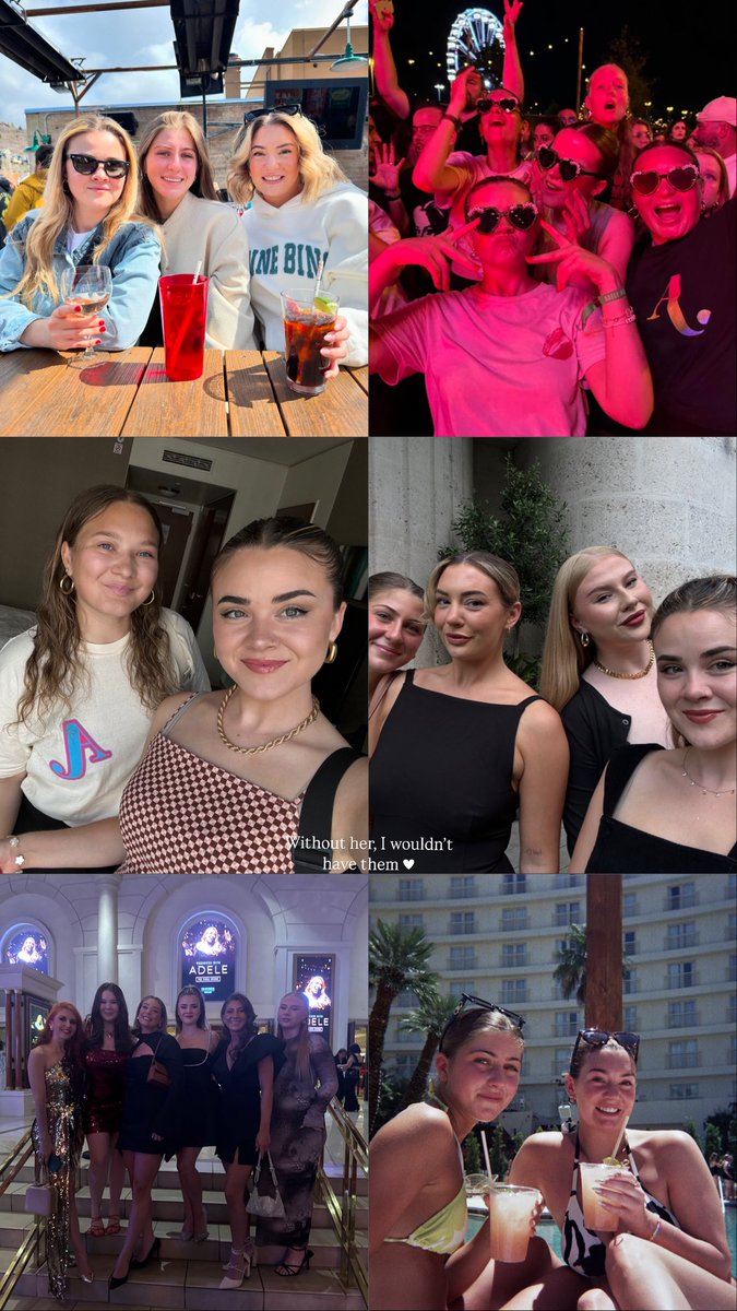 Happy birthday <a href="/adele/">Adele</a> 🫶🏻 

Thinking back on last summer and how much fun we had. So grateful. Wouldn’t have been possible without you.