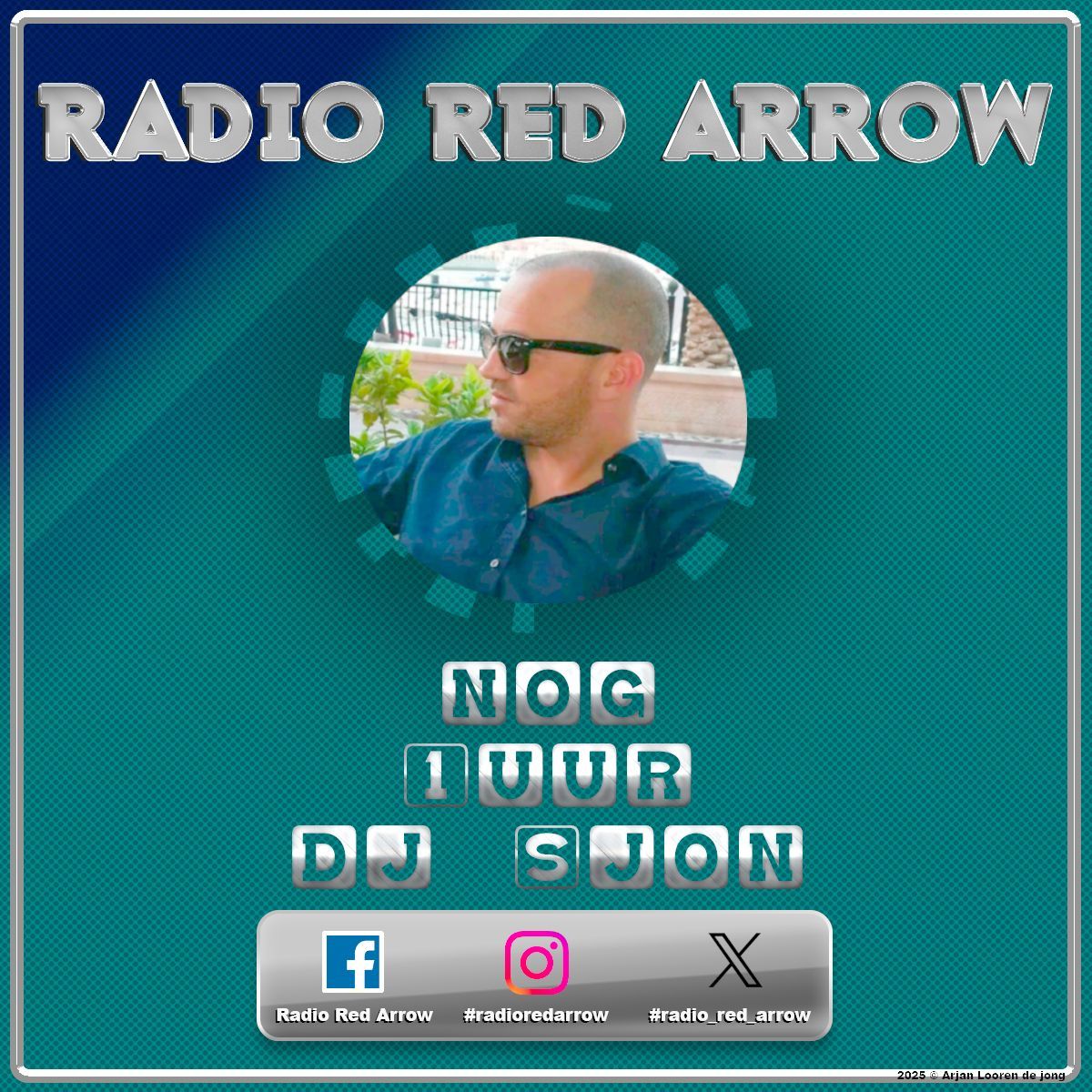 radio_arrow_red's tweet photo. 🎧 Tune in NOW! 🎧

DJ Sjon is live op Radio Red Arrow! 🎶

🕒 Nog 1 uur om te genieten van de beste muziek en de leukste vibes. 🎉

📻 Luister mee op Radio Red Arrow en volg ons op Facebook, Instagram, en X voor meer updates! 🌟

#RadioRedArrow #DJLife #MusicLovers https://t.co/5H2NDTPX5B