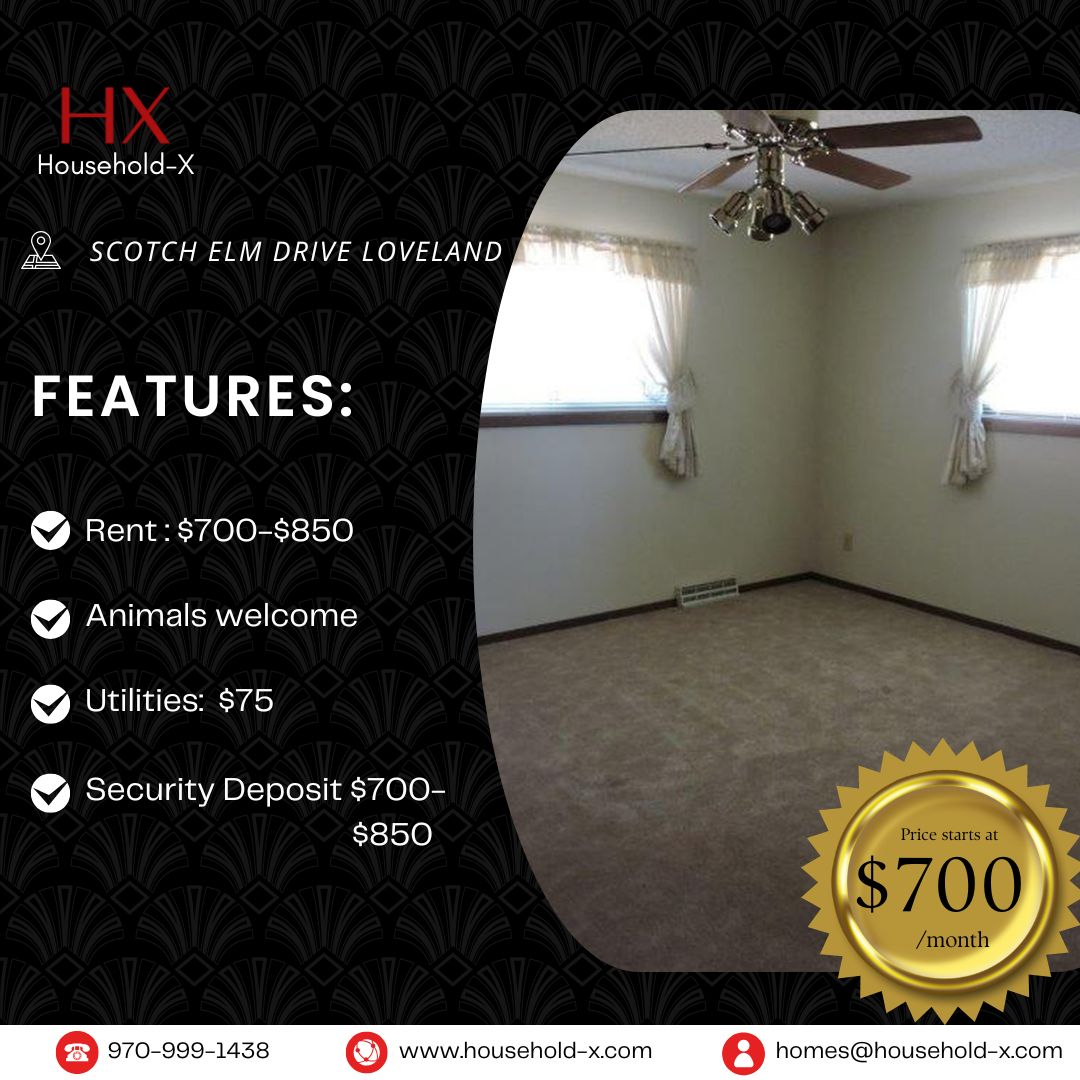 📍 Scotch Elm Drive Loveland

🏡 Enjoy privacy and connection at Household-X.

📅 Limited spots—DM us now!

👉 Household-X.com

#CoLivingRealEstate #AffordableHousing #CommunitySpaces #ColoradoLiving #ColivingThatFits #ComfortAndCommunity